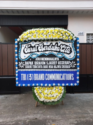 Papan Bunga Duka di Sario Kotabaru